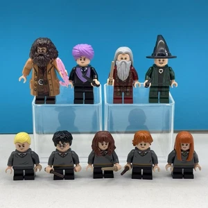 LEGO Harry Potter Year 1 Minifigures Hagrid, Dumbledore, Quirrell, Draco - 75954 - Picture 1 of 6