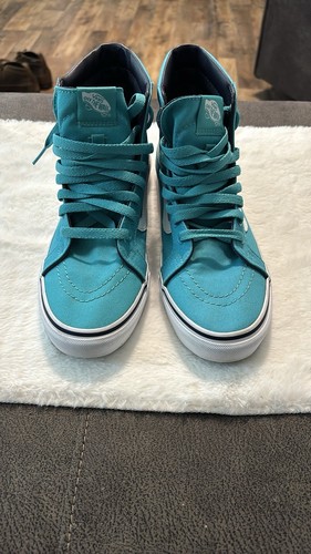 Scarpe sneakers casual Vans unisex Sk8 Hi 721494 blu taglia M 6 W 7 5