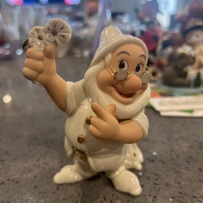 Disney Lenox Showcase Collection Snow White and The Seven Dwarfs Doc Figurine - Image 1 of 3