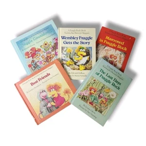 Fraggle Rock Buch Lot Jim Henson Muppets Vintage Geschichtenbücher Hardcover 1980er - Bild 1 von 10