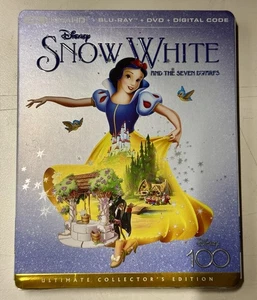 SNOW WHITE & The Seven Dwarfs 4K W/Slipcover OOP - Picture 1 of 5
