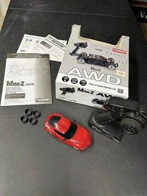 Juego de preparación Kyosho Mini-Z AWD Toyota GR Supra rojo con caja original Foto 1 de 4