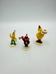 Vintage Sesamstraße Wilton Tortenaufleger Figuren großer Vogel Bert Ernie Geburtstag - Bild 1 von 6