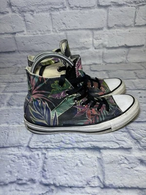 Camisas altas Converse Chuck Taylor All Star tropicales florales 155393C hombres 5 mujeres 7 Foto 1 de 4