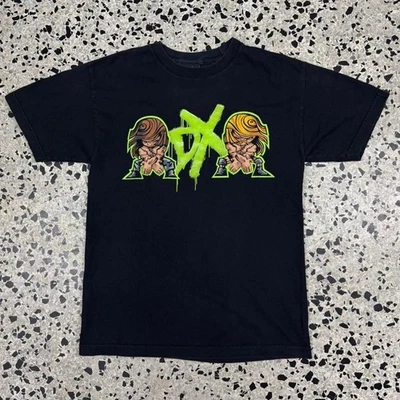 CAMISETA VINTAGE Y2K 2002 WWE D-GENERATION X DX ANIME DIBUJOS ANIMADOS DOBLE CARA: Foto 1 de 4