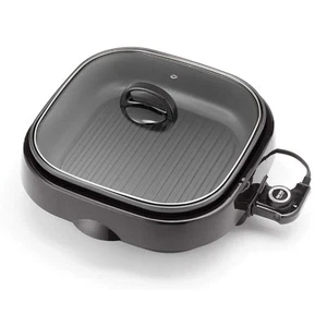 Housewares ASP-218B Grillet 4Qt. 3-in-1 Cool-Touch Electric Indoor Grill Port... - Picture 1 of 7