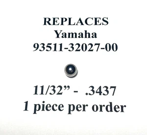 Yamaha Clutch Rod Ball Bearing -Replace 93511-32027-00  11/32" - .3437" - Picture 1 of 1