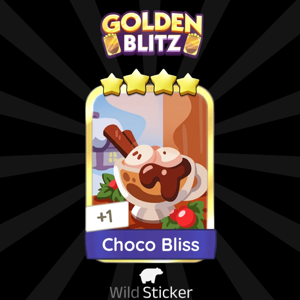 Monopoly - Golden Blitz! HOLIDAY TRAIN or CHOCO BLISS⚡(FAST DELIVERY)⚡ - Image 1 of 1