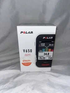 NEW - Polar V650 GPS Bike computer Cycle Cycling HR - Open Box - Picture 1 of 2