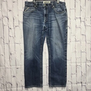 Ariat M4 stivaletto basso taglio denim uomo jeans 36x30 lavaggio medio tasche firmate - Foto 1 di 16