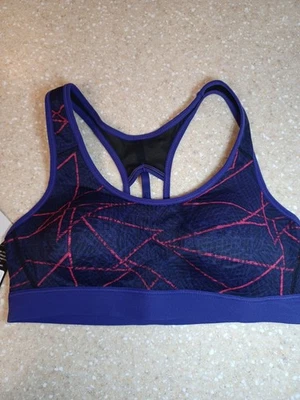 NUEVO CON ETIQUETAS Mediano C9 CHAMPION RACERBACK SUJETADOR DEPORTIVO COMPRESIÓN Púrpura  Foto 1 de 4