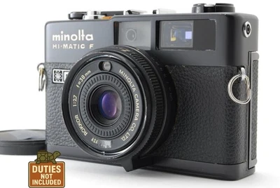 [NEUWERTIG] Minolta Hi-matic F Rokkor 38mm f2.7 35mm Filmkamera aus JAPAN - Bild 1 von 4