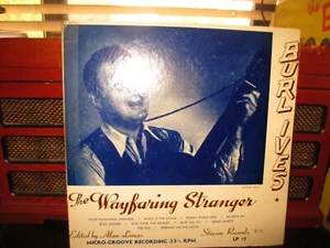 RARE ,  BURL IVES The Wayfaring Stranger LP ORIGINAL 10" Stinson SLP 1  - Picture 1 of 2