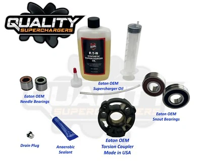 OEM Supercharger Rebuild Repair Jaguar Land Rover Range Rover 5.0 5L TVS Torsion - Изображение 1 из 4