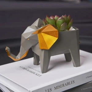 Lucky Elephant in a Pot: Versatile Functionality Perfect Home Gift - Picture 1 of 12