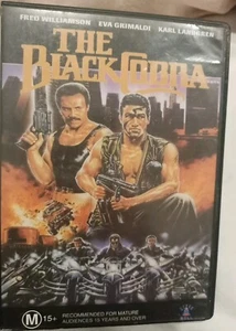 THE BLACK COBRA DVD ALL REGION RATED M15+ 1987 (FRED WILLIAMSON,KARL LANDGREN) - Picture 1 of 4