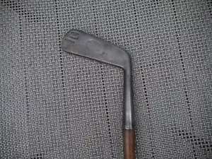 Nice Antique Vintage Hickory Shaft Ayers London A 16 Putter - Picture 1 of 16
