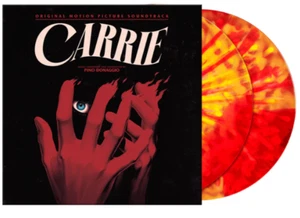Carrie Soundtrack Vinyl Schallplatte orange rauchfarbene Variante Wachsfigur Schallplatten - Bild 1 von 1