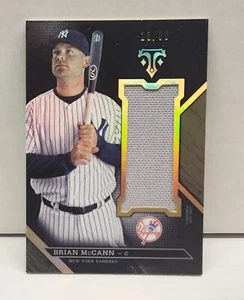 BRIAN MCCANN 2016 Topps Triple Threads Unity GU JERSEY ~ #'d /36 ~ YANKEES - Picture 1 of 3