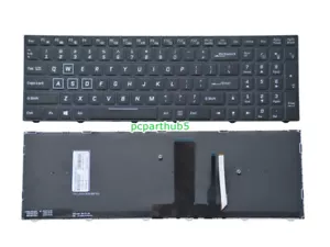 New Clevo N850HJ1 N850HK1 N855HK1 N857HK1 N870HK1 N950TP6 N957TP6 Keyboard US - Picture 1 of 1
