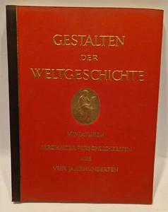 E3 Personaggi Della Storia Del Mondo Personaggi Figurine Sticker Album 1933 - Foto 1 di 7