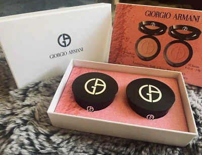 Dúo rubor brillante seda luminosa Giorgio Armani - 50 eufórico + 51 amore tamaño completo Foto 1 de 4