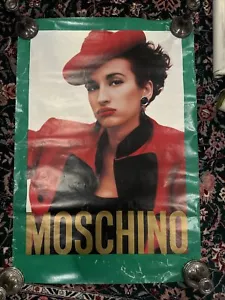 MOSCHINO, Original Fashion Designer Poster Vintage - Picture 1 of 7