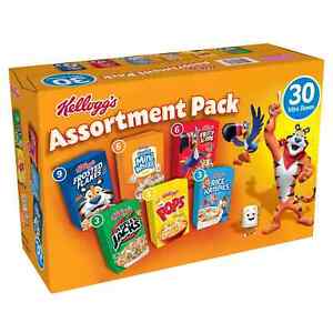Kellogg's Jumbo Assortment Pack (32.7 oz., 30 pk.)