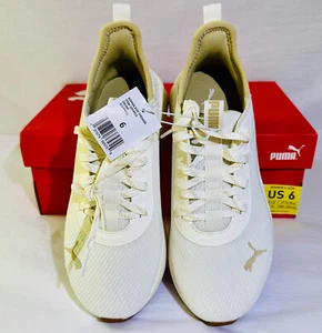 PUMA Ladies' Sophia EVO Sneaker, Cream, Size-6 - Picture 1 of 5