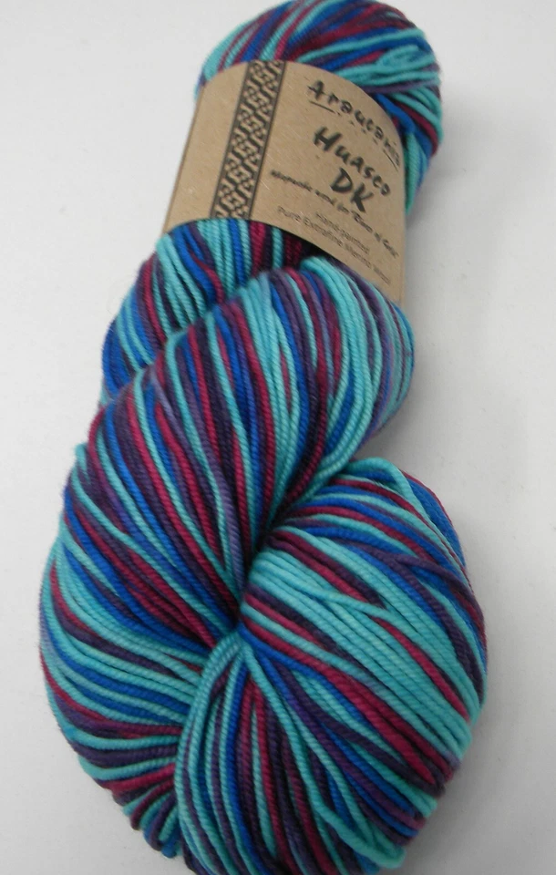 1 madeja Araucanía Huasco DK pintada a mano lana merino extrafina #22 multi hilo Foto 1 de 1