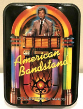 1992 DICK CLARK AMERICAN BANDSTAND CARD SET WITH COLLECTOR TIN HOLOGRAM