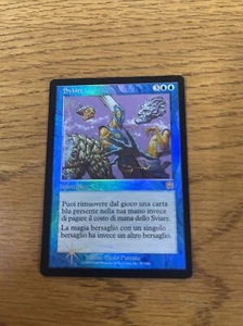 Misdirection MTG Mercadian Masques FOIL Italian Light Play Rare - Picture 1 of 2