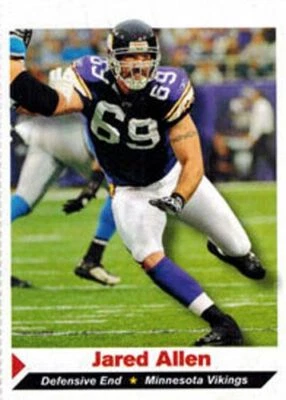 (10) 2012 Sports Illustrated SI for Kids #108 JARED ALLEN Football Cards - Image 1 of 2