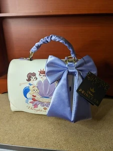 LOUNGEFLY DISNEY LITTLE MERMAID AND SISTERS-DAUGHTERS OF TRITON-NWT-Crossbody - Picture 1 of 6