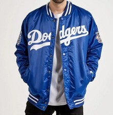 Starter Los Angeles Dodgers MLB Royal Blue Varsity Jacket - Men's Size 2XL New