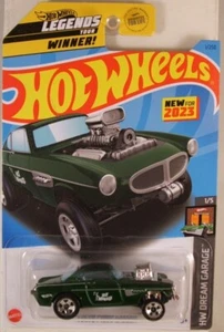 HOT WHEELS #2023-001 Volvo P1800 Gasser, on US long card (NEW in BLISTER) - Picture 1 of 2