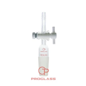 Laboratory Glass Valve Adapters,Flow Control,PTFE Stopcock - Bild 1 von 1
