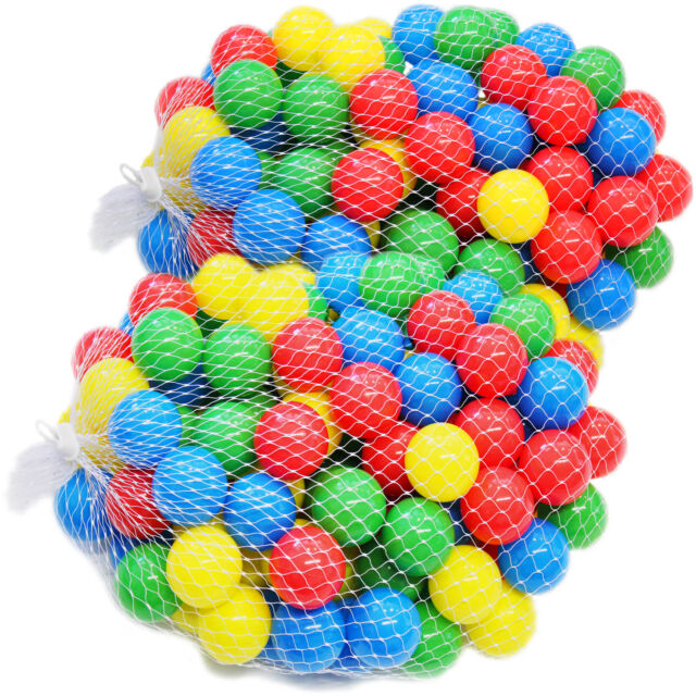 Pack de 100 bolas coloridas INTEX Fun Ballz