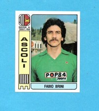 CALCIATORI PANINI 1981/82-Figurina n.2- BRINI -ASCOLI-Recuperata