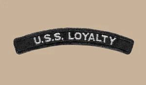 US Navy MSO-457 USS Loyalty Minesweeper UIM Schulter Wippe Tab - Bild 1 von 1