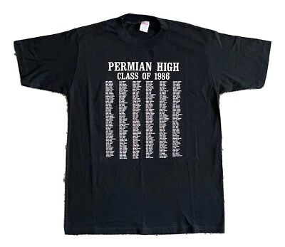 🏈 CAMISETA GRANDE GRADUACIÓN 1986 Friday Night Lights Foto 1 de 4