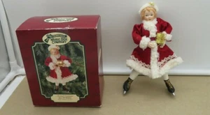 Vintage The San Francisco Music Box Company Skater Girl Figurine Ornament - Picture 1 of 8