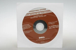 Microsoft Windows Vista Business 32BIT Dell Reinstallation CD SEALED! - Picture 1 of 3
