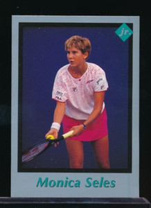 1991 Tuff Stuff Jr. #45 Monica Seles hand cut NM- NMMT or better Tennis rookie