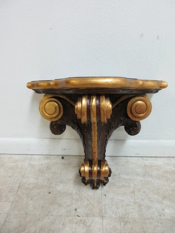 Maitland Smith French regency Carved Wall Sconce Shelf Display A Cover