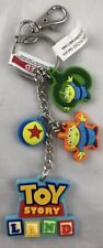 Disney Parks Toy Story Land Keychain Green Alien Luxo Ball Pixar PVC - NEW