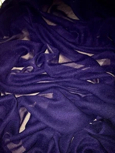 1 mtr dark plum chiffon dress fabric..45” wide (114cm) - Picture 1 of 3