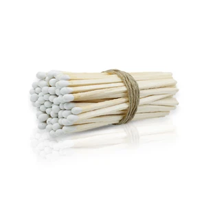 4" Inch Small Wooden Matchsticks for Home Decor Wedding Favors - White - Picture 1 of 4