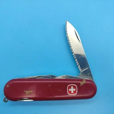 Used Wenger Alpine Backpacker Swiss Army knife Serrated  - Image 1 of 4