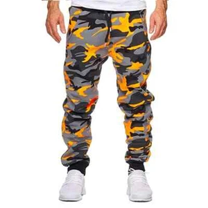 New Hot Fall Clothing Men's Casual Pants Outdoor Casual Jogger Camouflage - Picture 1 of 29